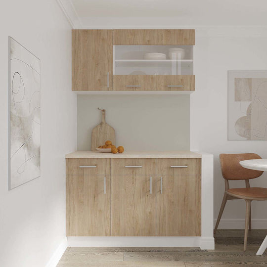 cu Blat de Lucru Natural/white Wood 80x50x80buc
