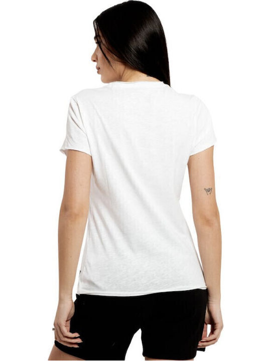 Γυναικείο Αθλητικό T-shirt Λευκό