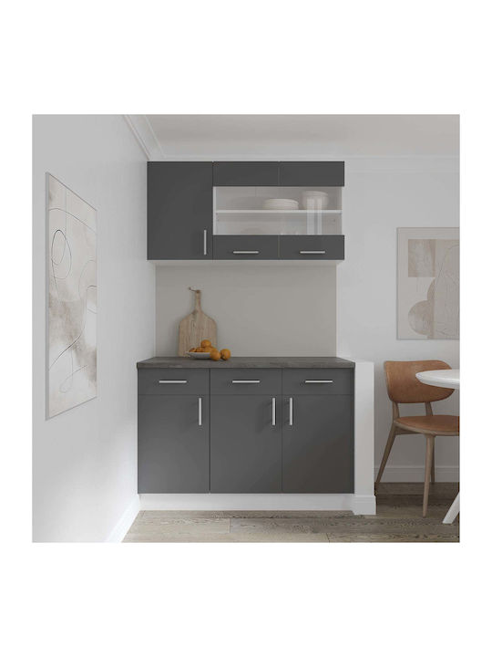cu Blat de Lucru Anthracite/white 80x50x80buc