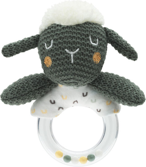 Kikka Boo Knitted Baby Rattle Sleepy Sheep For Newborns