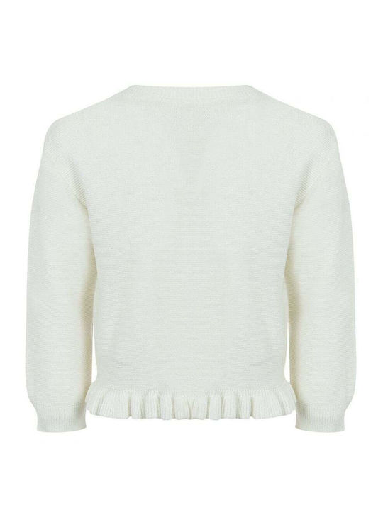 Παιδική Ζακέτα Πλεκτή Off White