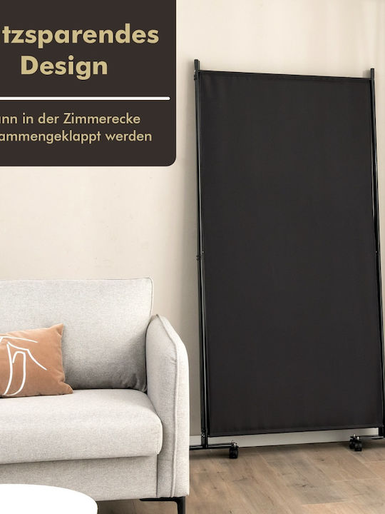 Costway Dekorativer Raumteiler Metall 262x180cm