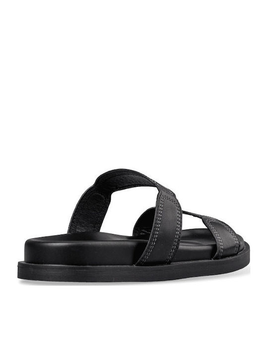 Flache Sandalen für Damen Flatforms in Schwarz Farbe
