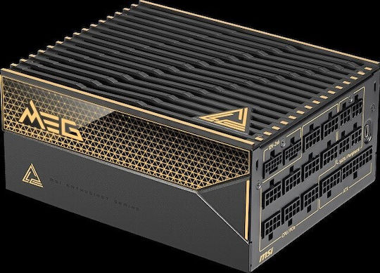 MSI MEG Ai1600T 1600W Μαύρο Τροφοδοτικό Υπολογιστή Full Modular 80 Plus Platinum