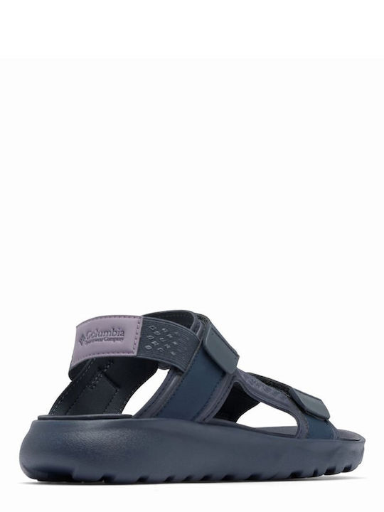Peakfreak Flache Sandalen für Damen Navy Blau
