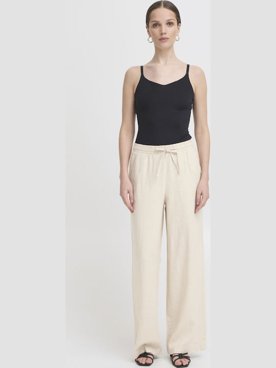 Femei Din material textil Pantaloni Beige