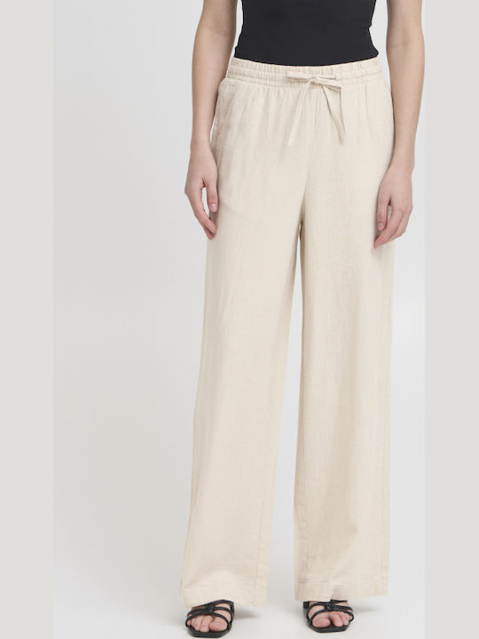 Femei Din material textil Pantaloni Beige
