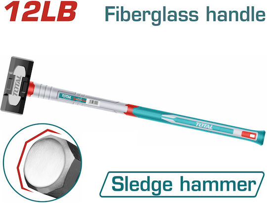 Ciocan de plastic total 12lb 900mm Thsm61598