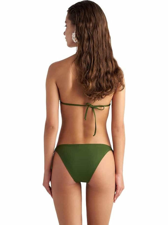Bikini Τριγωνάκι με Ενίσχυση Πράσινο