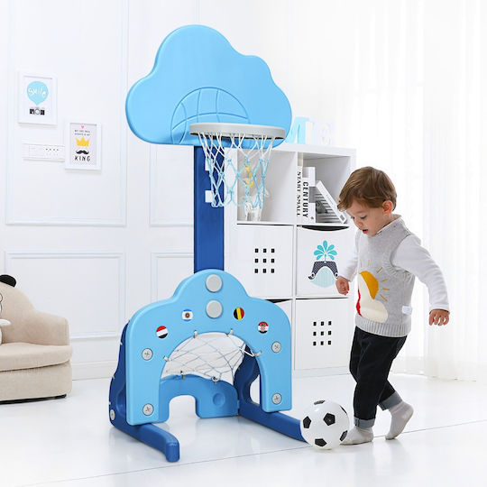Costway Indoor & Outdoor Basketball Hoop with Stand & Ball