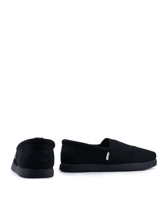 Alpagrata Men's Espadrilles in Black Color