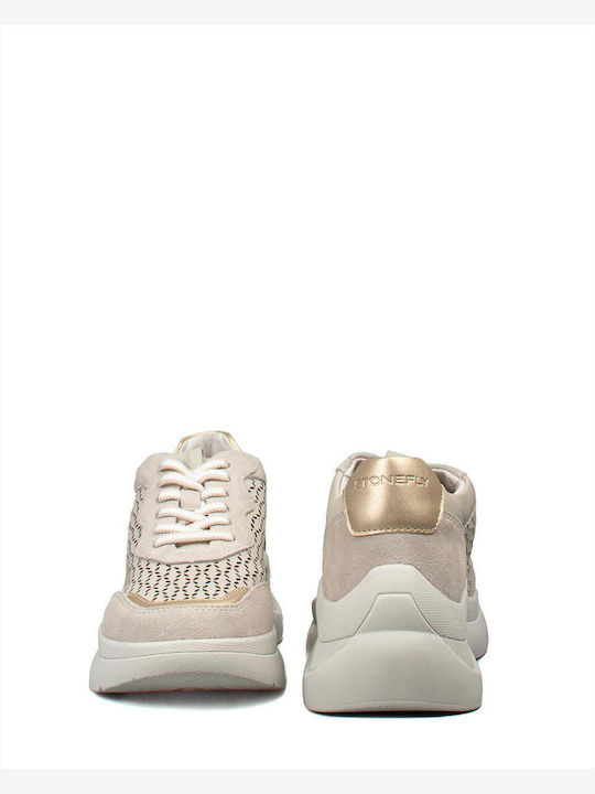 8 Nappa Sneakers Beige