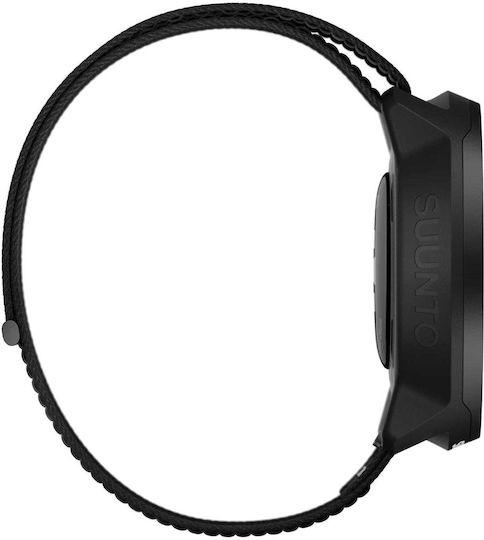 Suunto Run Stainless Steel 46mm Smartwatch with Heart Rate Monitor (All Black)