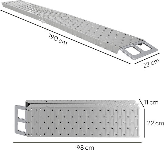 C20-064V00SR Πτυσσόμενη Ράμπα με Αντοχή έως 0.25ton