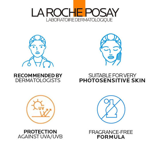 La Roche Posay Anthelios UVMUNE 400 Αδιάβροχο Αντηλιακό Προσώπου SPF50+ 50ml
