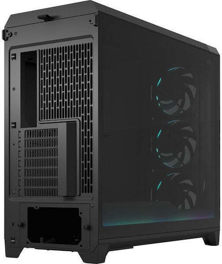 Fractal Design Meshify 3 XL Ambience Pro RGB Light Tint Gaming Midi Tower Κουτί Υπολογιστή με Πλαϊνό Παράθυρο Μαύρο