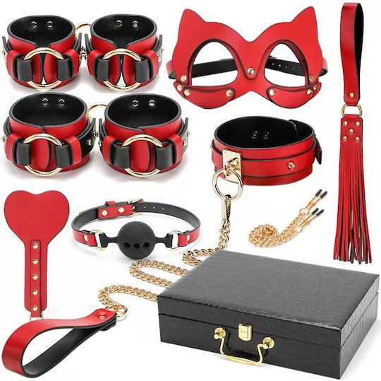 Ophelia's Dream BDSM Kit σε Κόκκινο Χρώμα