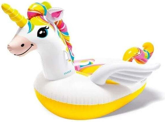 Unicorn Gonflabil Intex 2.26x1.73x0.97m Alb-Galben