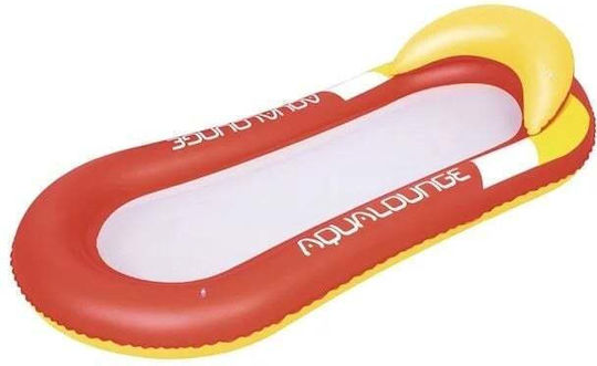 Șezlong Gonflabil cu Spătar Bestway 1.60x0.84m Portocaliu