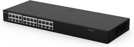 Ruijie RG-ES224GC v2 Managed L2 Switch με 24 Θύρες Gigabit (1Gbps) Ethernet