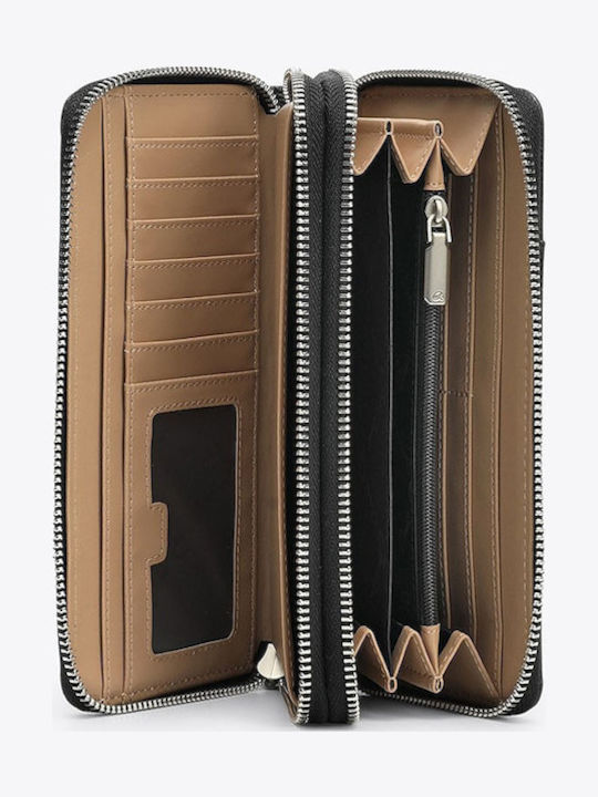Pepper Large Women's Wallet Black