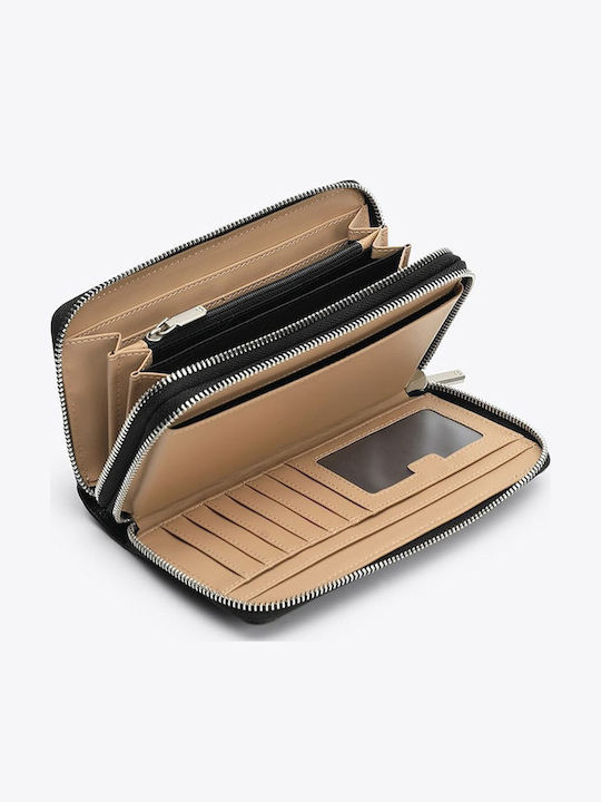 Pepper Large Women's Wallet Black