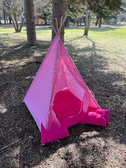 Kinderzelt Indisch Rosa