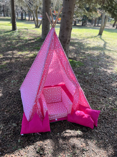 Kinderzelt Indisch Rosa