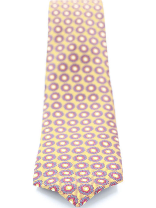 Abstracto Clothing Men's Tie in Orange Color