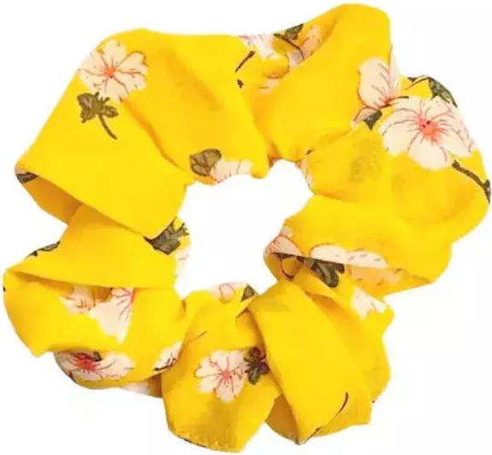 Set 3 Τεμ Scrunchie Σούρα Μαλλιών Κίτρινο Άσπρο Μπλε Bode 47287
