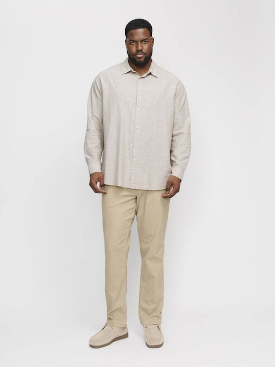Long-sleeved Cotton Shirt Crockery
