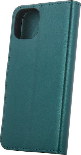 TelForceOne Back Cover Δερμάτινο με Λουράκι Πράσινο (Redmi Note 13 Pro 4G / Poco M6 Pro 4G)