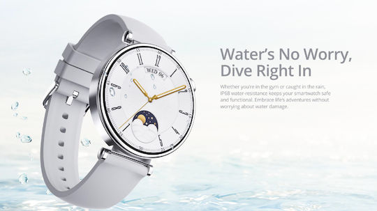 Riversong Glow Smartwatch mit Pulsmesser (Rose Gold)