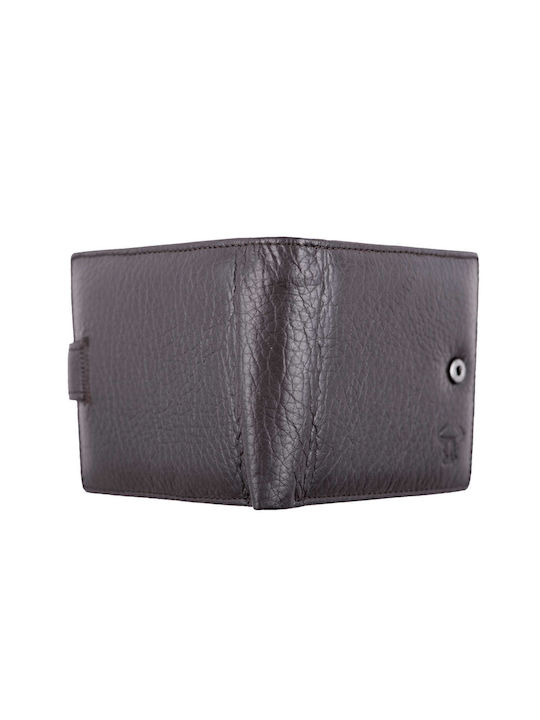 Leather Men's Wallet Classic Brown