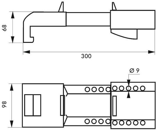 Thirard 00091185 Schutzschild für Absperrklappe
