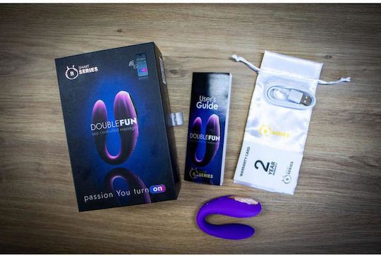 Vibrator for Couples with Remote Control Purple