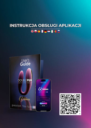 Vibrator for Couples with Remote Control Purple
