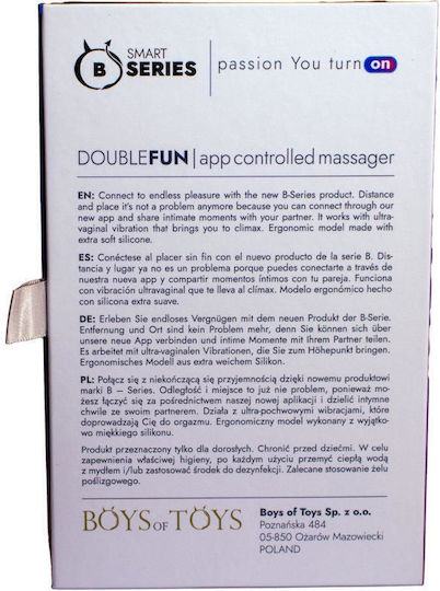 Vibrator for Couples with Remote Control Purple