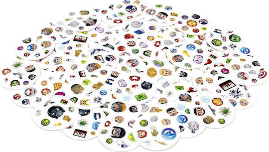 Επιτραπέζιο Παιχνίδι Dobble Marvel Emoji για 2-8 Παίκτες 6+ Ετών (EN) Rebel Games