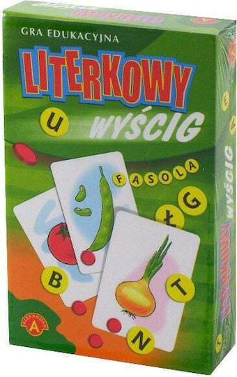 Joc de Societate Letter Racing pentru 2 Jucători 5+ Ani (GER) Alexander Toys
