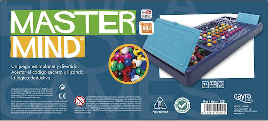 Brettspiel Master Mind für 2 Spieler 7+ Jahre 131861 (EN) Cayro