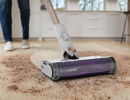 Shark Detect Clean & Empty Επαναφορτιζόμενη Σκούπα Stick 21.6V Λευκή