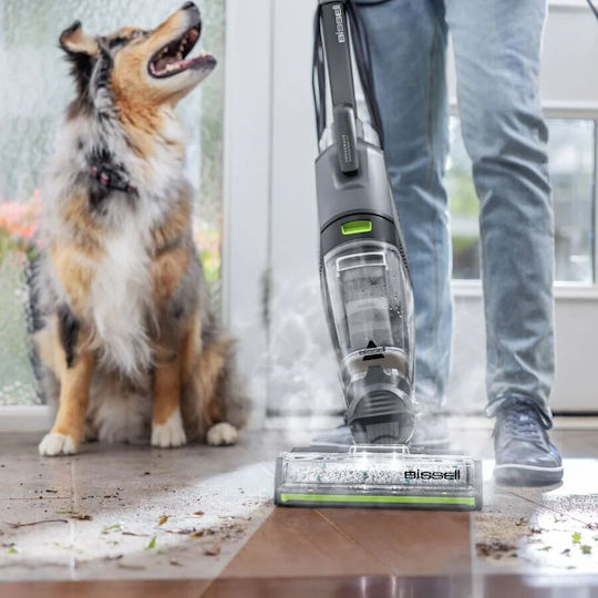 Bissell Crosswave Електрическа Вертикална Прахосмукачка 1100W Сива