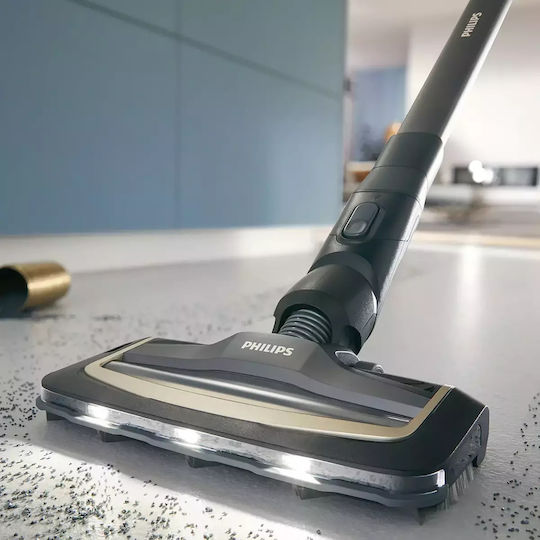 Philips AquaTrio Επαναφορτιζόμενη Σκούπα 2 σε 1 Stick & Χειρός 25.2V Μαύρη