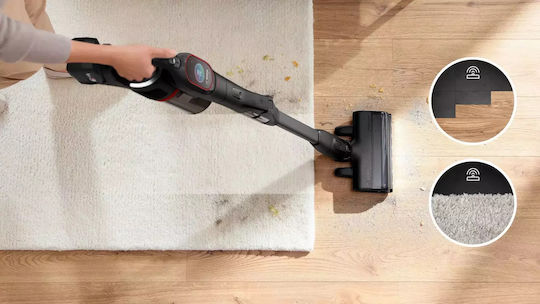 Bosch Unlimited 10 ProPower Επαναφορτιζόμενη Σκούπα 2 σε 1 Stick & Χειρός 18V Μαύρη