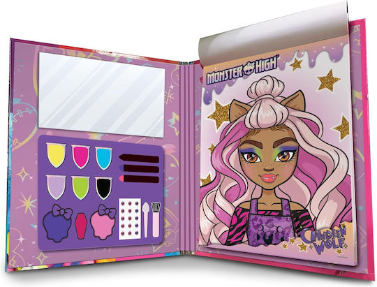 Skizzenbuch Monster High Mehrfarbig