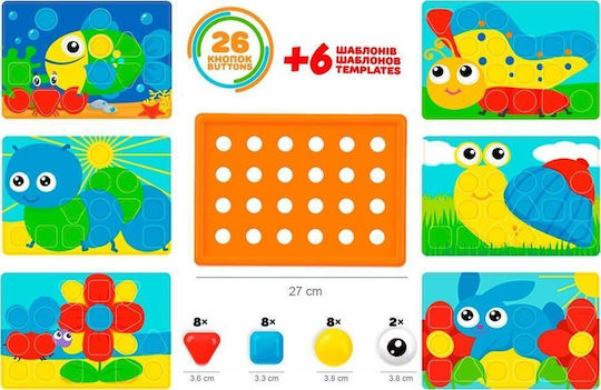 Technok Mosaik für Kinder 2+ Jahre alt+ Jahre