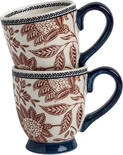 Laura Ashley Κούπα Κεραμική Πολύχρωμη