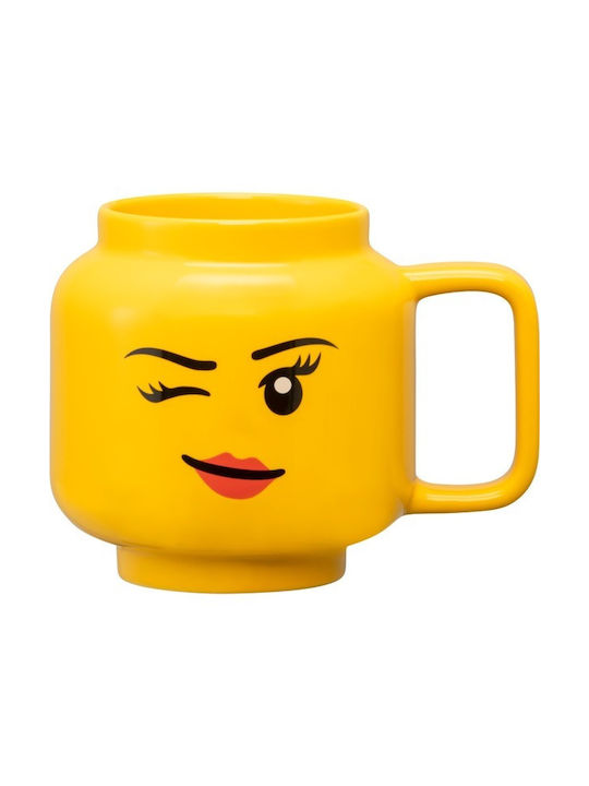 LEGO Winky Tasse Keramik in Verschiedene Designs oder Farben Gelb (Verschiedene Designs)