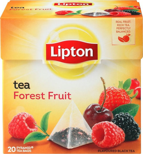 Lipton Τσαι Μαυρο Πυραμιδα 20x1 7gr Φρουτα Του Δασους 1-51637